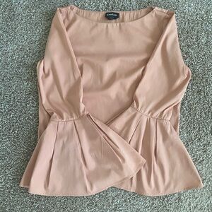 Bebe Blush Color Bell Sleeve Top